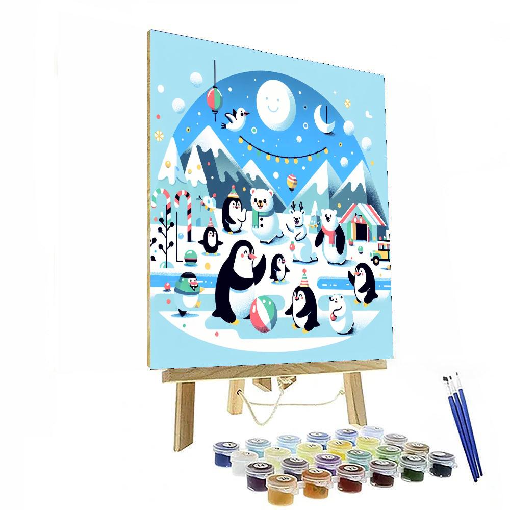Arctic Friends Festival DIY Paint By Numbers