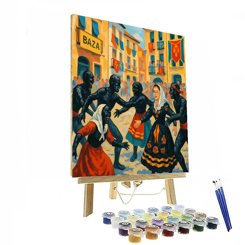 Cascamorras - Baza And Guadix Paint By Numbers Art