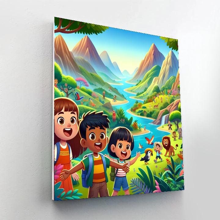 Exploration Extravaganza Paint By Numbers