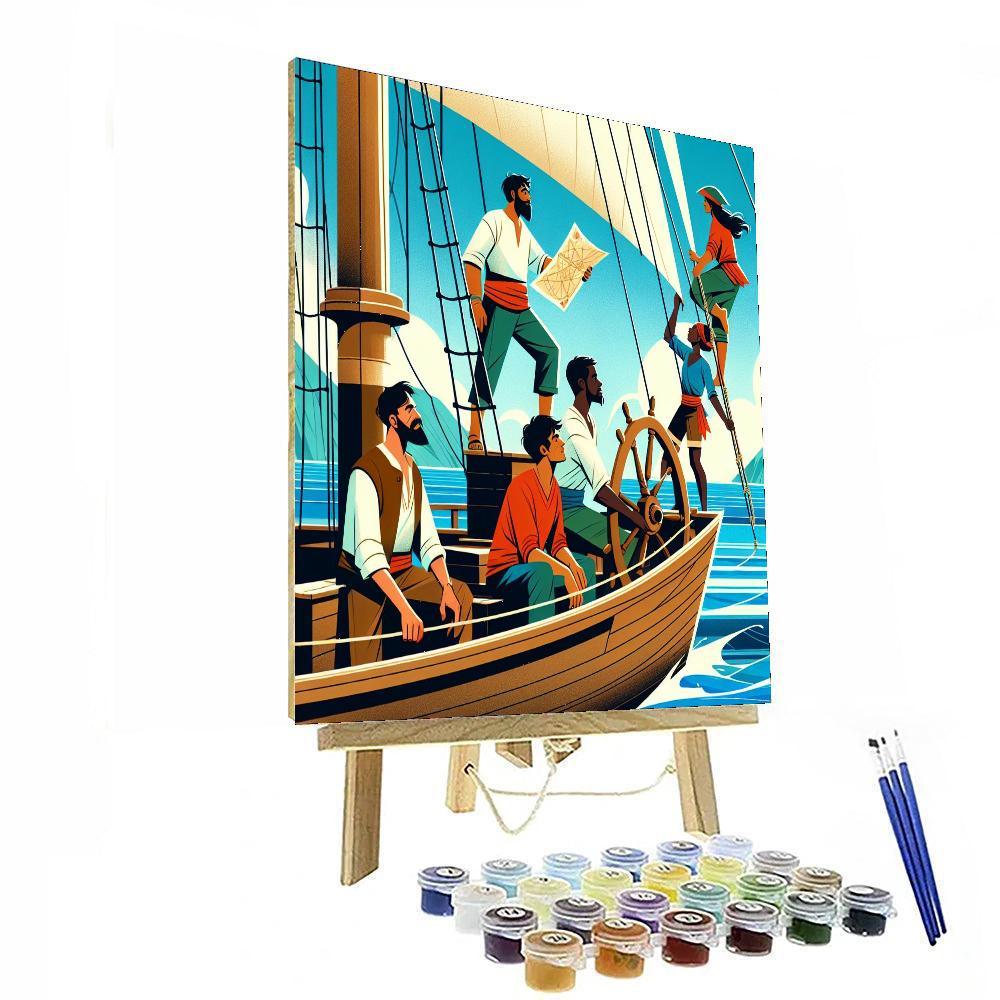 Ocean Quest Adventure DIY Paint By Numbers