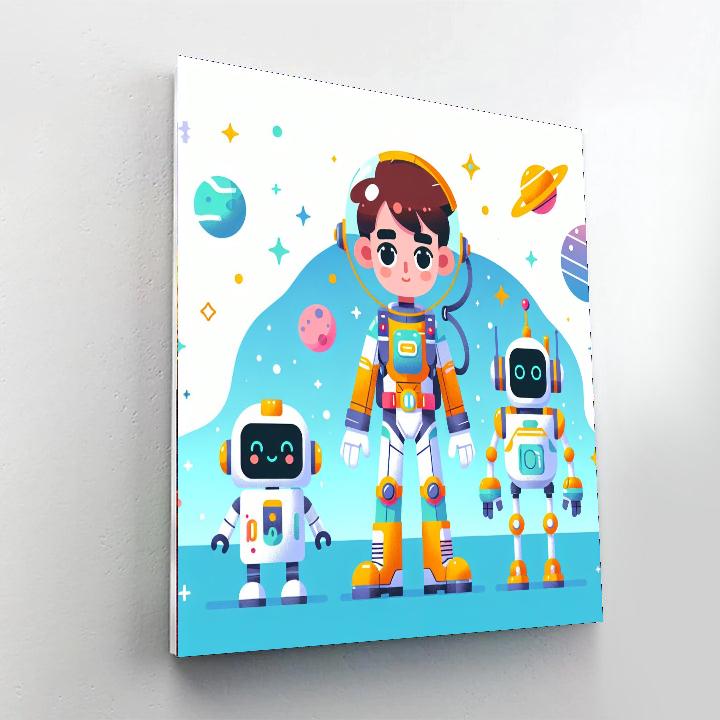 Space Ranger Academy Paint By Numbers Kits