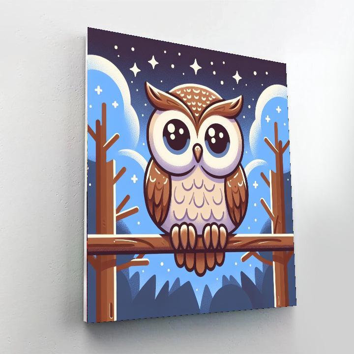 Exploring Owl Paint By Numbers Kits