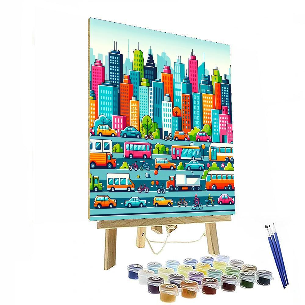 Urban Explorer Painting By Numbers Kit