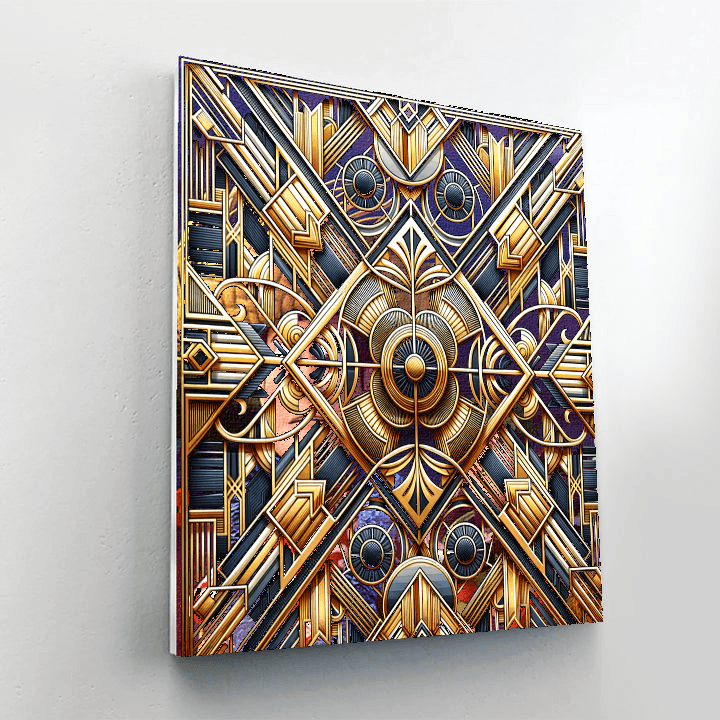 Art Deco Dream DIY Paint By Numbers