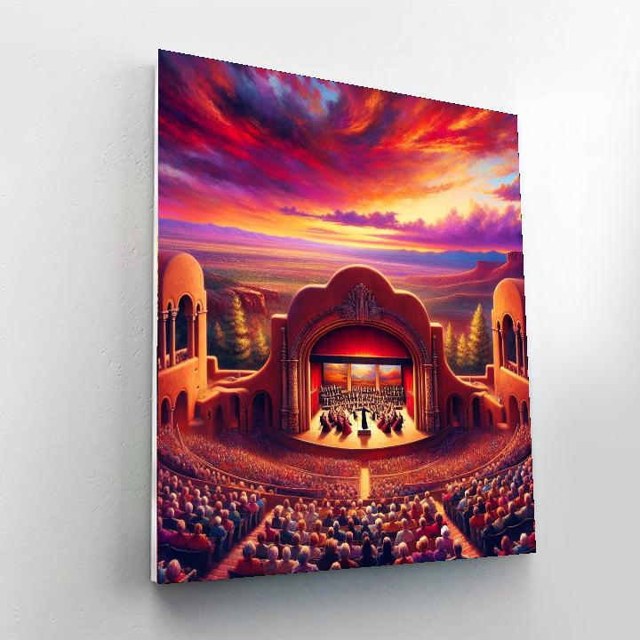 Santa Fe Opera Season - Usa DIY Paint By Numbers