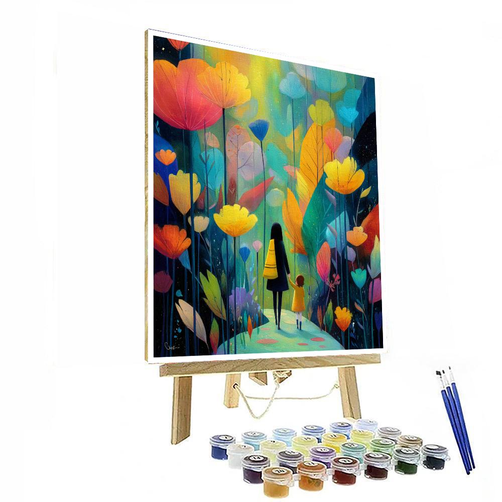 The Mother's Garden Of Dreams Paint By Number