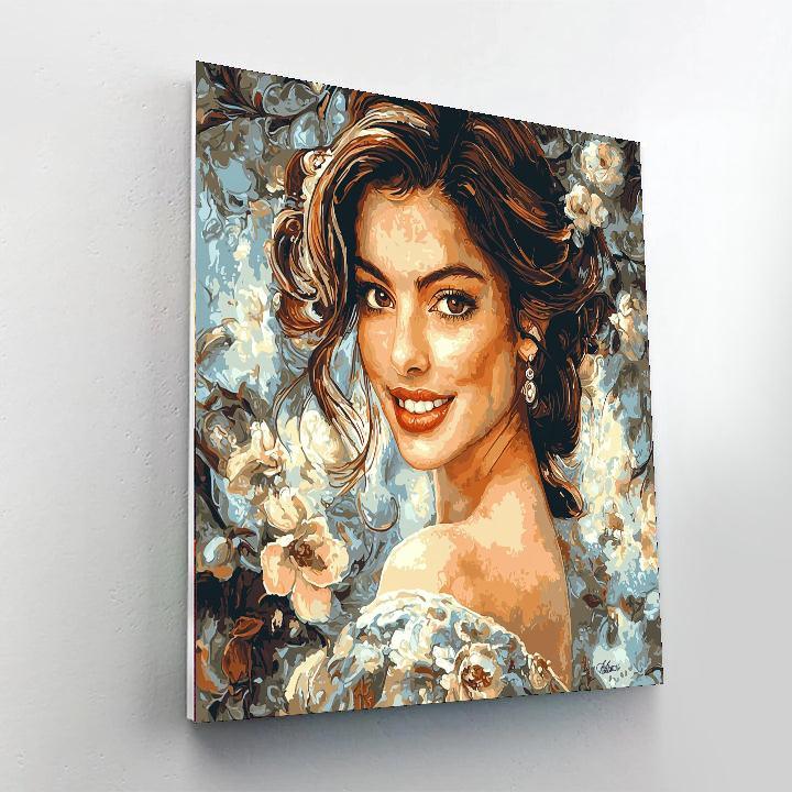 Anne Hathaway: The Enchanted Journey From Princess To Queen Numbered Painting Kits