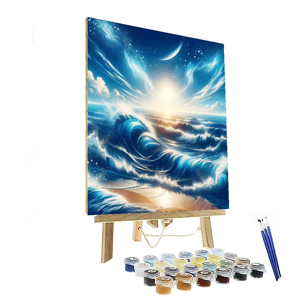 Whimsical Ocean Waves - DIY Painting By Numbers Kit – Artistry Rack