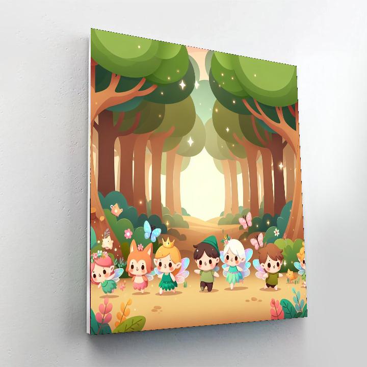 Fairy Tale Forest Quest Paint By Number