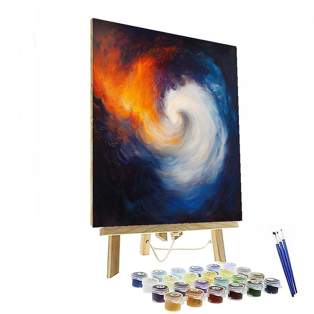 Caravaggio Inspired Celestial Crescendo  DIY Paint By Numbers