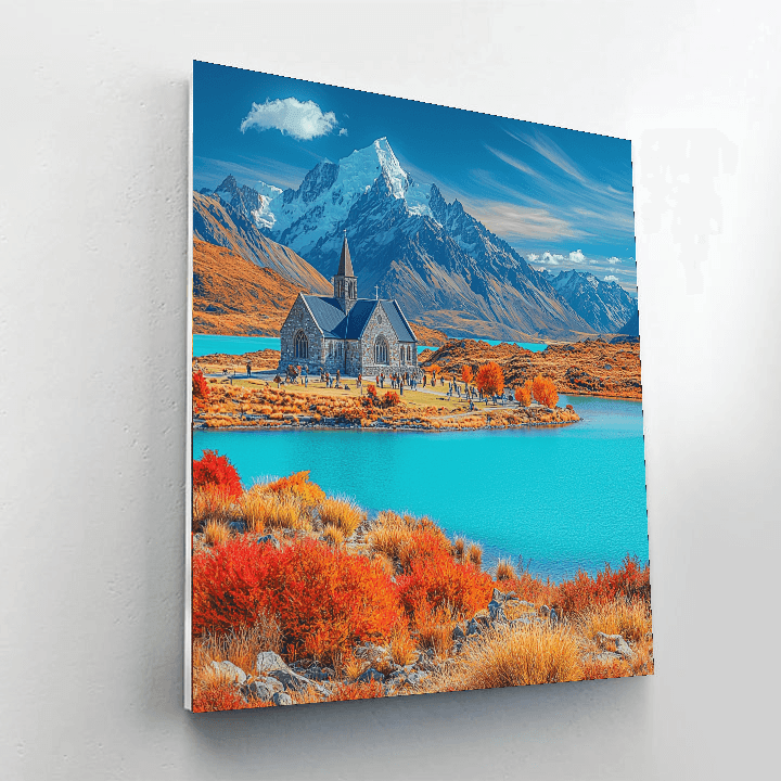 Lake Tekapo Number Painting