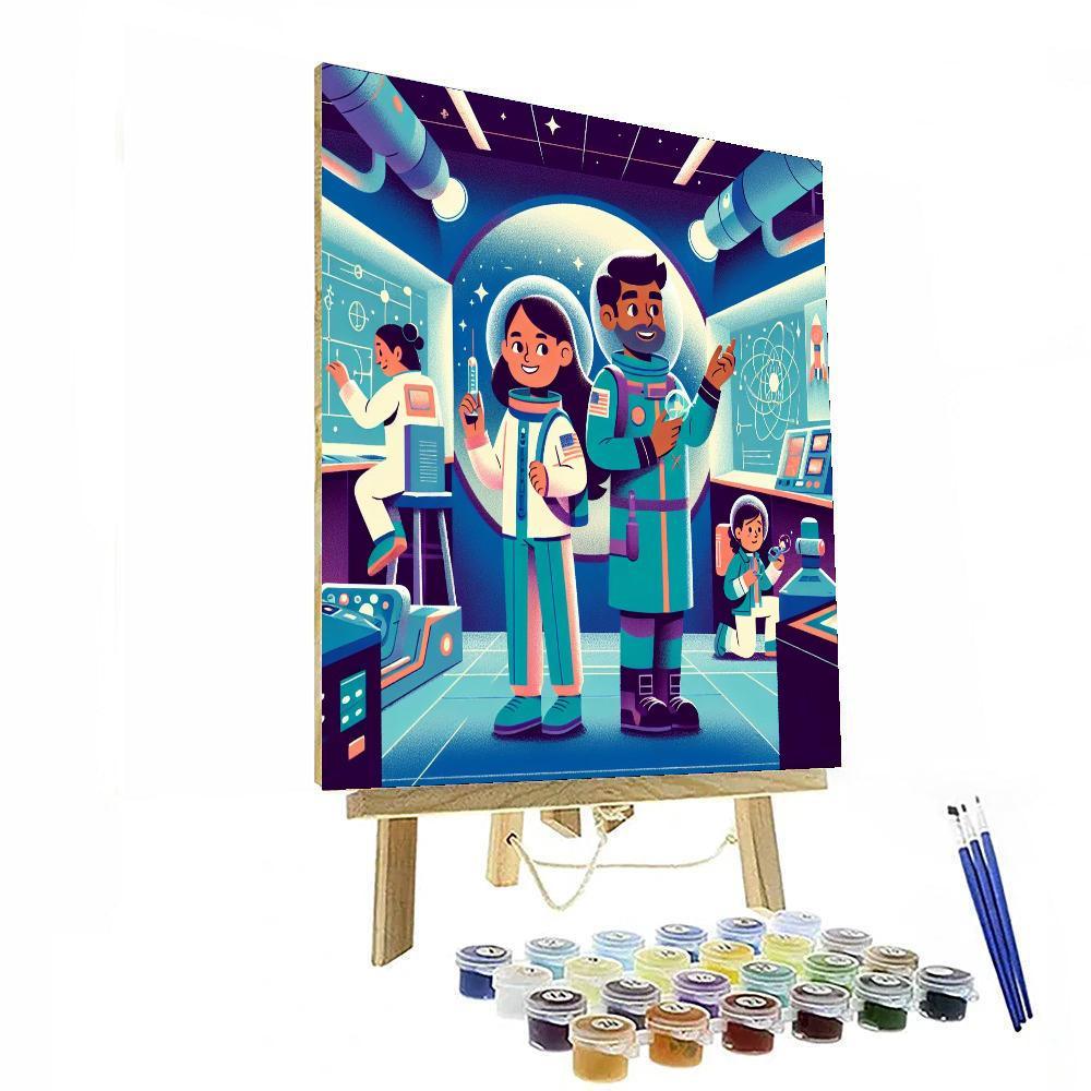 Space Station Operation Numbered Painting Kits