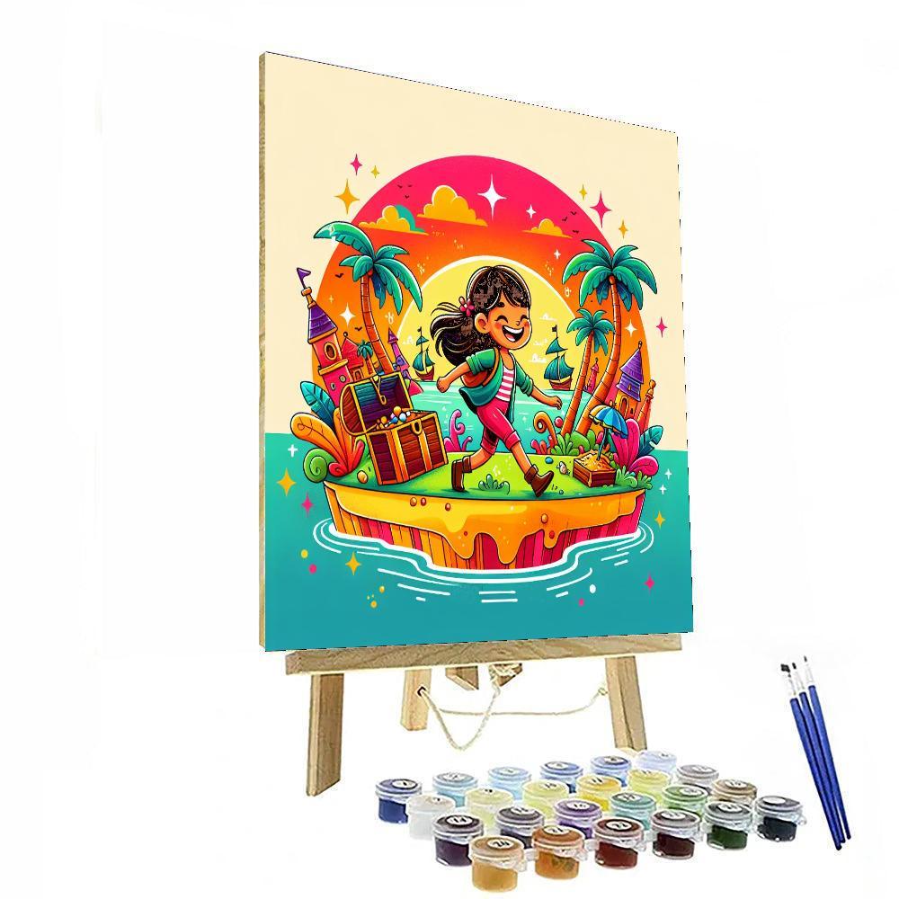 Mystic Island Adventure Paint By Numbers Kits