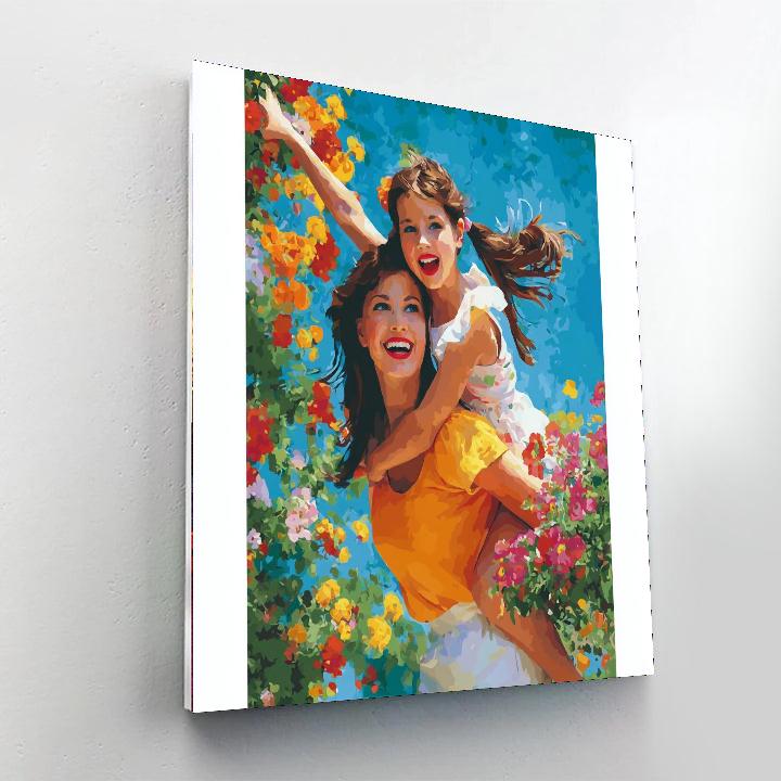 Shared Secrets In The Garden DIY Paint By Numbers