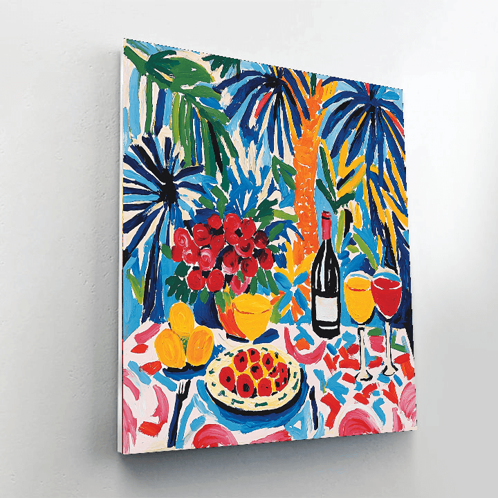 Matisse Inspired Joyful Celebrations  Paint By Number