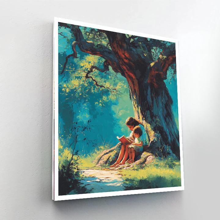 The Gift Of Time Together DIY Paint By Numbers