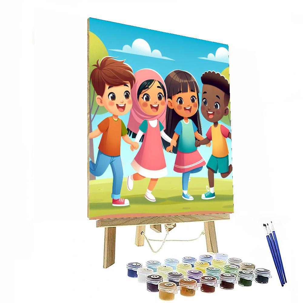 Magic Of Friendship Paint By Numbers Art