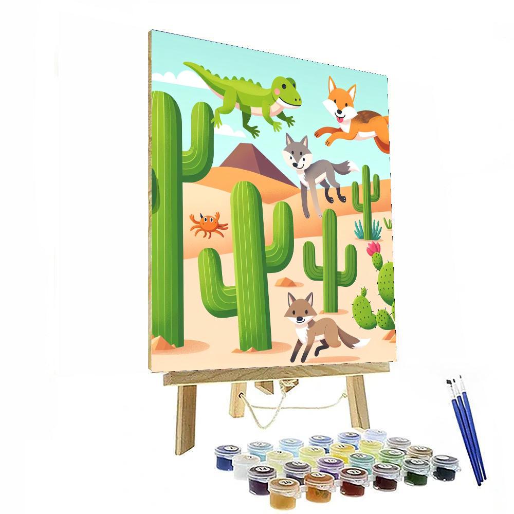 Cactus Critters Paint By Numbers Kits