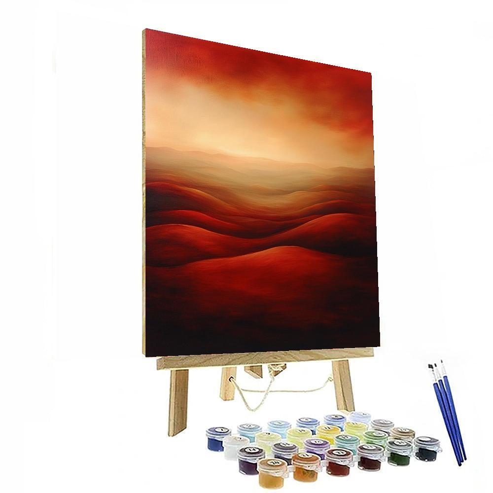 Caravaggio Inspired The Essence Of Tranquility  Number Painting