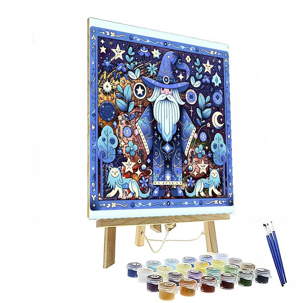 Creative Wizard Painting By Numbers Kit