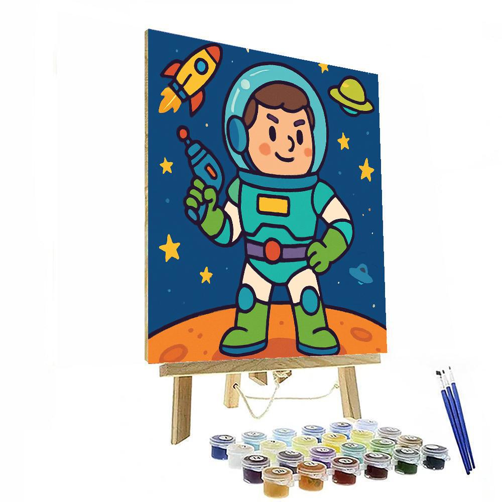 Heroic Space Ranger Numbered Painting Kits