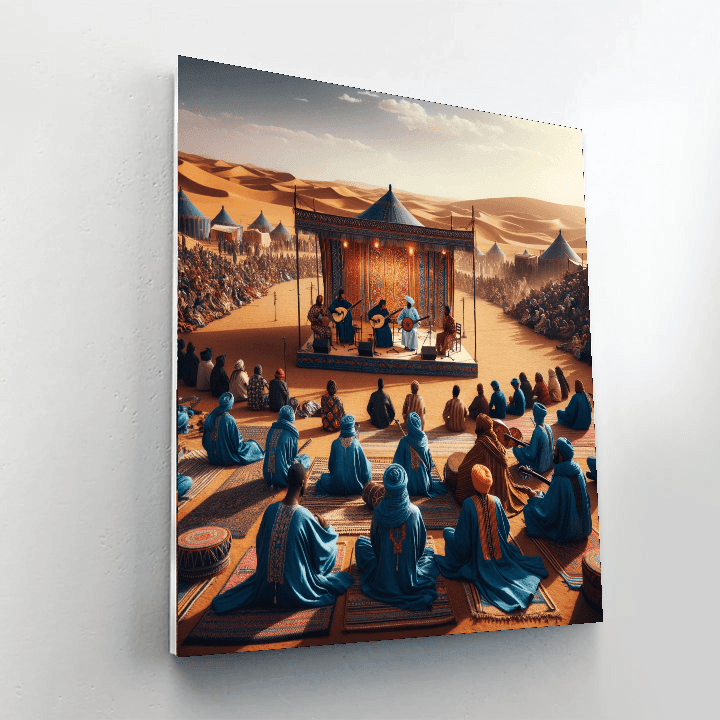 Festival Of The Desert - Mali Paint By Numbers