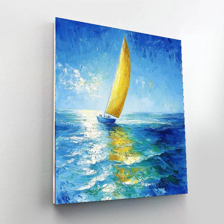 Sailing Into Memories Painting Number Kit