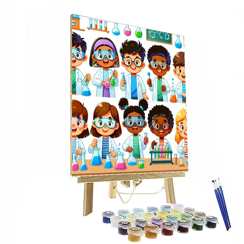 Super Science Explorers Number Painting