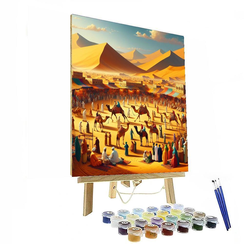 The Jaisalmer Desert Festival - India Number Painting