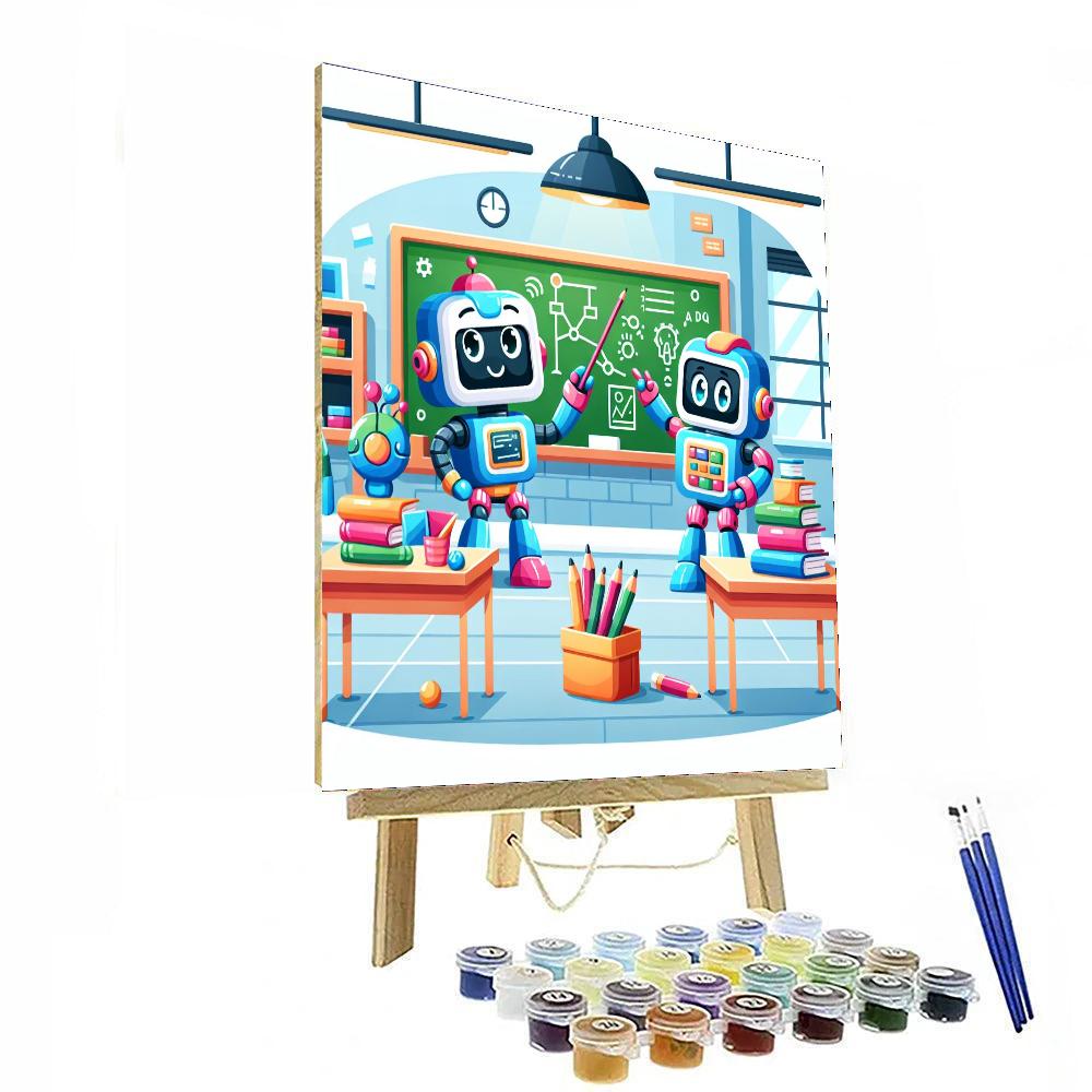Robot Academy Numbered Painting Kits