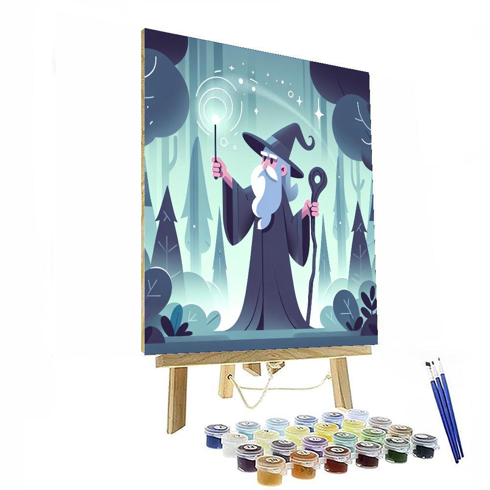 Wizard's Magical Realm Paint By Numbers Kits