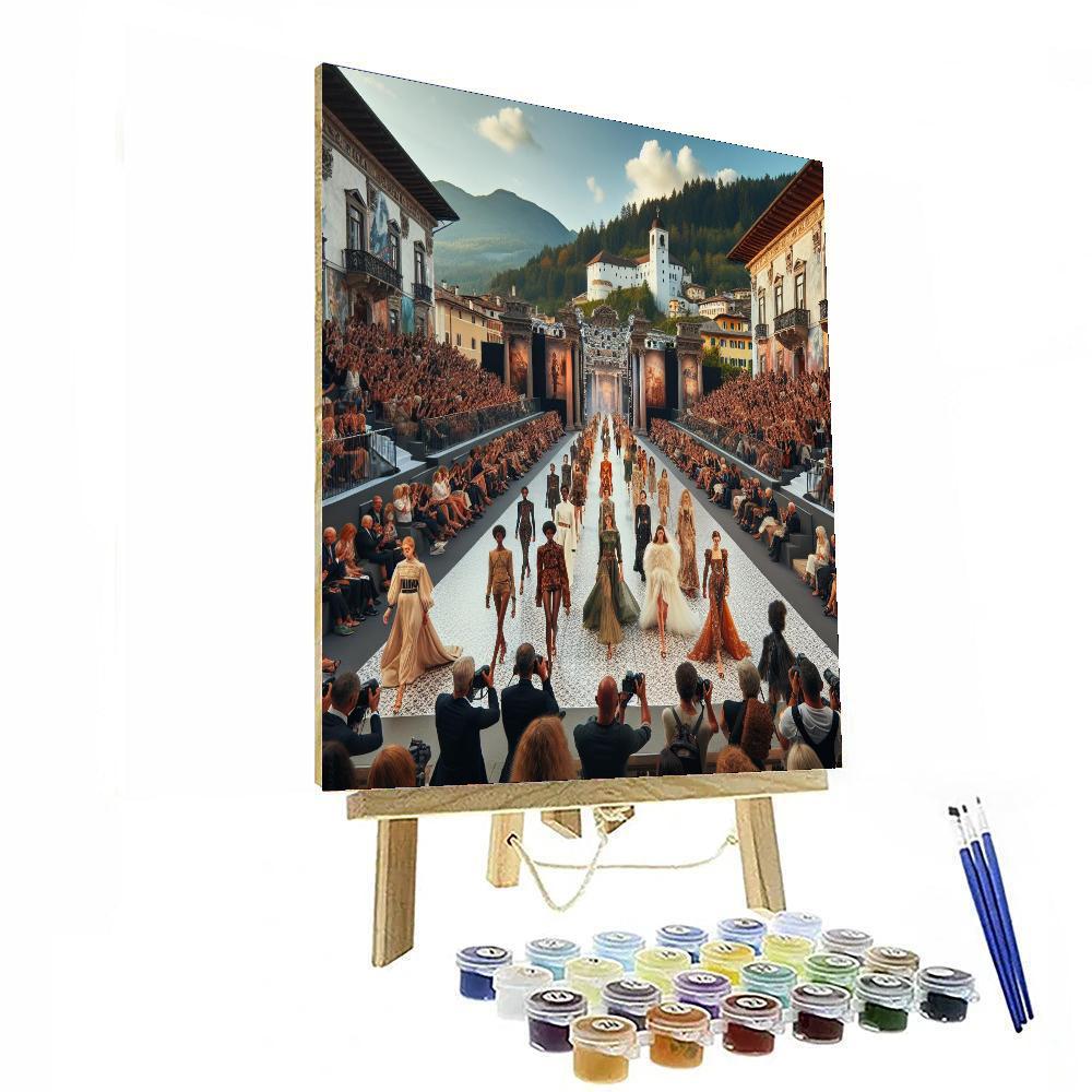 International Festival Of Fashion And Photography Paint By Numbers Art