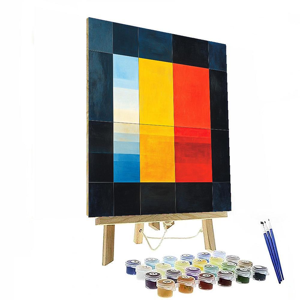 Kazimir Malevich Inspired Reflections Of Color  Paint By Color