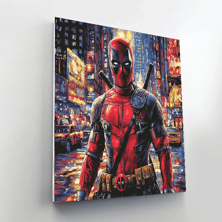 Ryan Reynolds: Humor And Heroics Beyond Deadpool Painting Number Kit