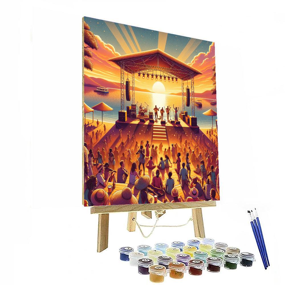 Lake Of Stars Festival - Malawi Painting Number Kit