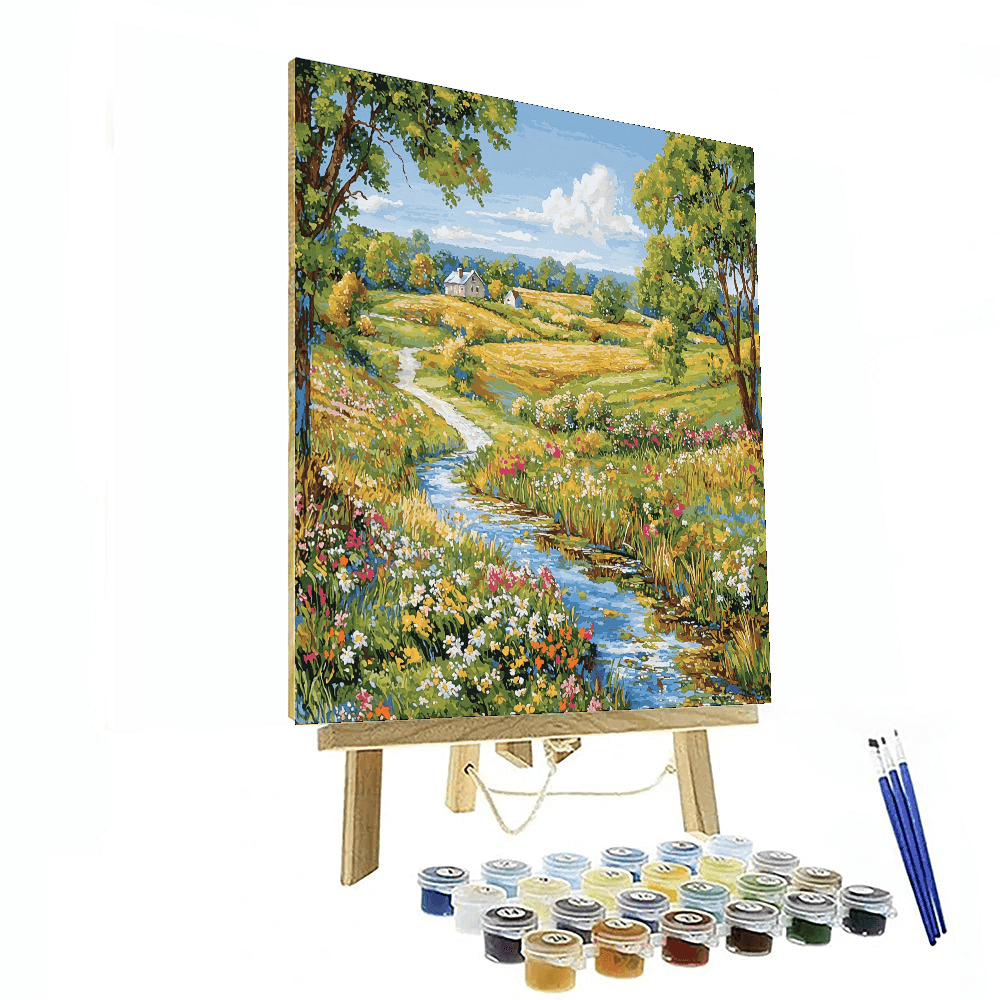 John Constable Inspired Majestic Seasons  Painting By Numbers Kit
