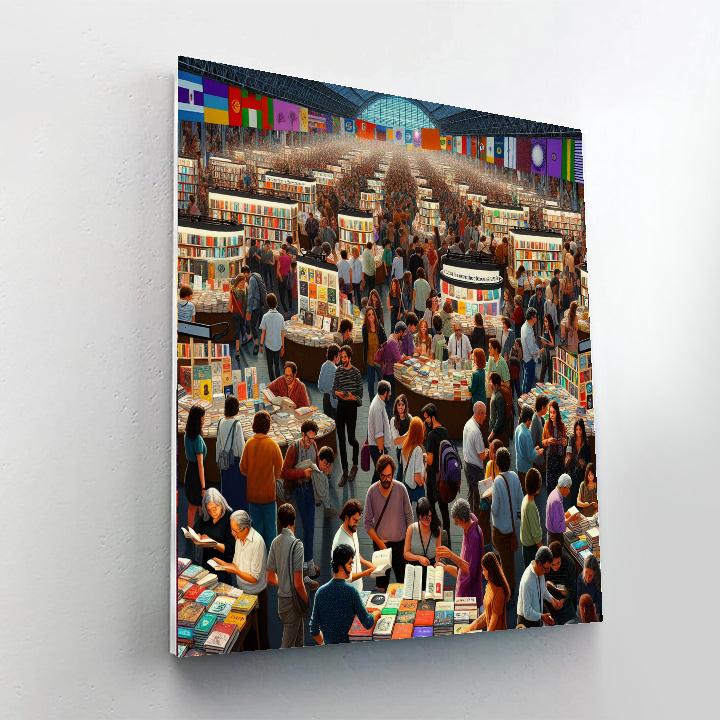 Feria Internacional Del Libro - Argentina Painting By Numbers Kit