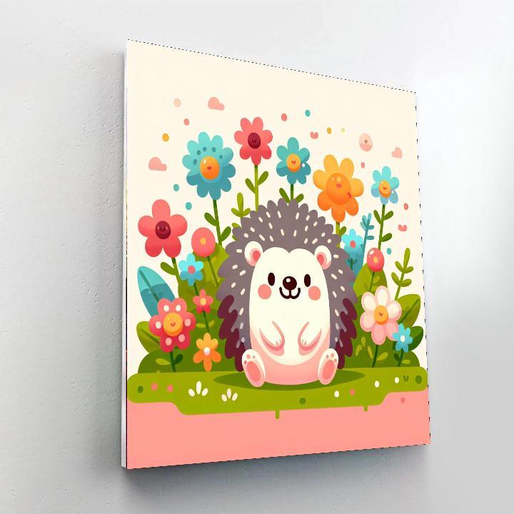 Magical Hedgehog Paint By Color