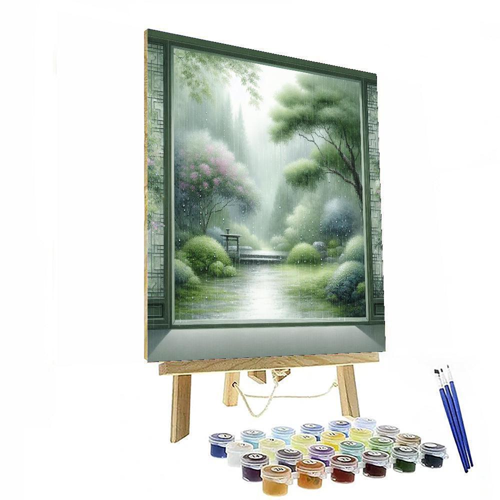 Rainy Day Serenity Painting By Numbers Kit