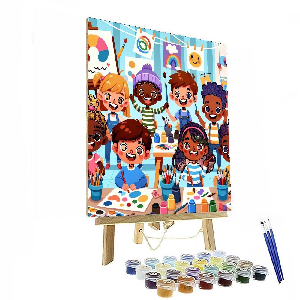 Creative Arts & Crafts Painting Number Kit