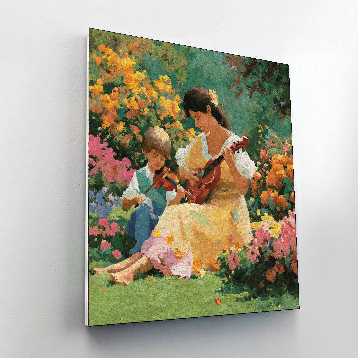 Morning Blossom Melody Paint By Color