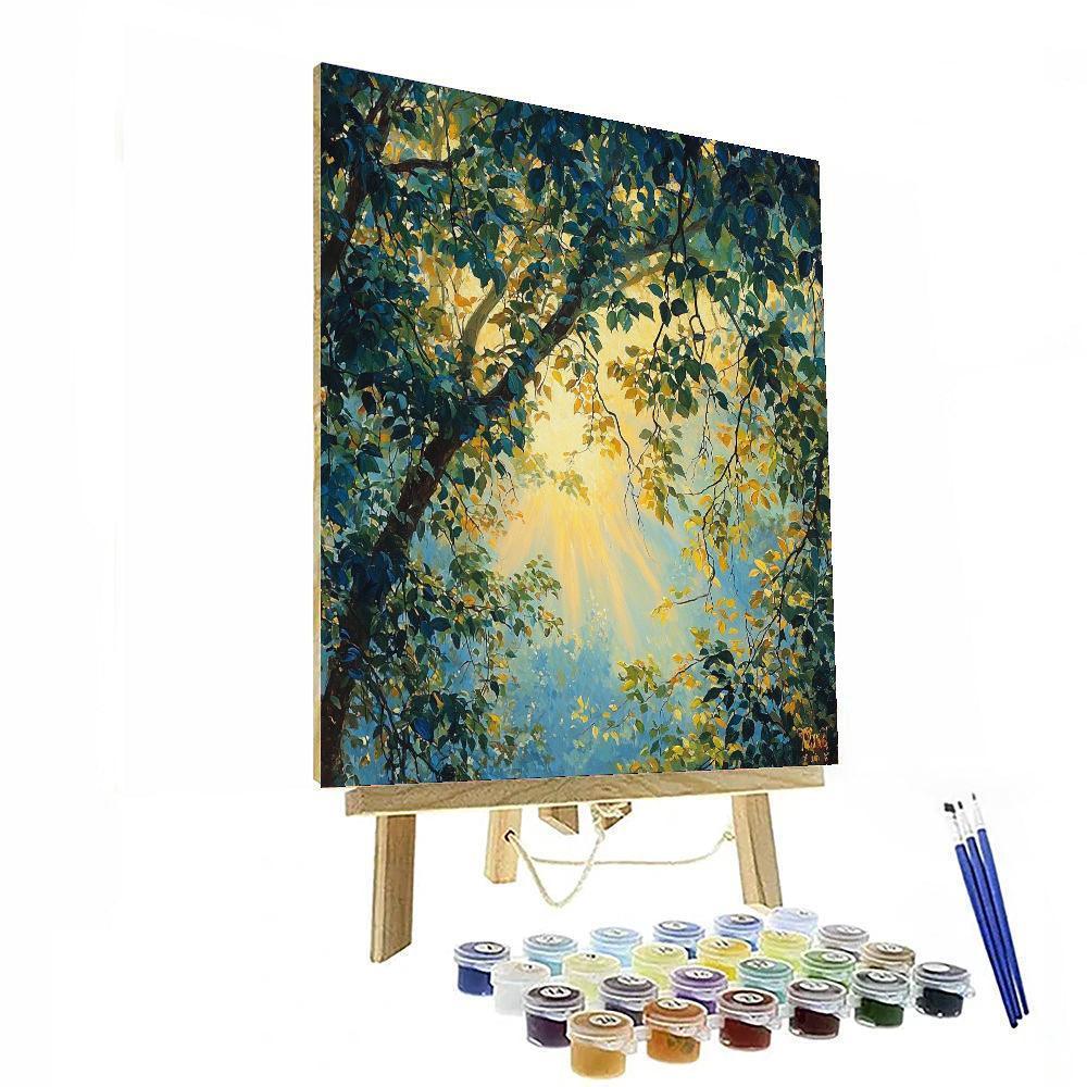 Edgar Degas Inspired Whispers Of Light  Paint By Number