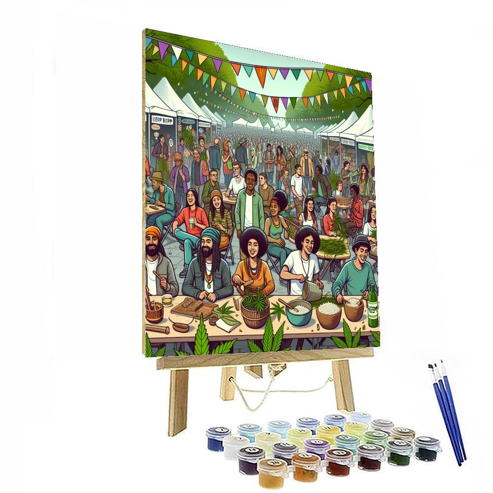 Hemp Festival Paint By Number