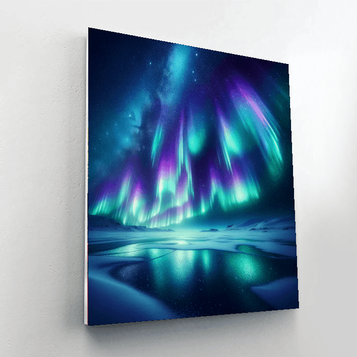 Magical Northern Lights Paint By Number