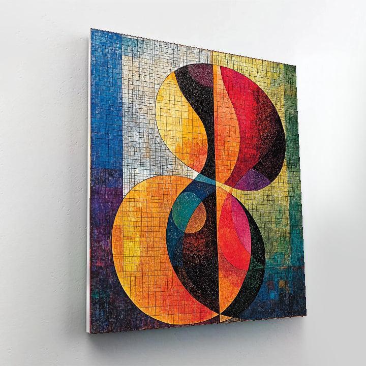 Paul Klee Inspired Lyrical Geometry  Paint By Numbers Art