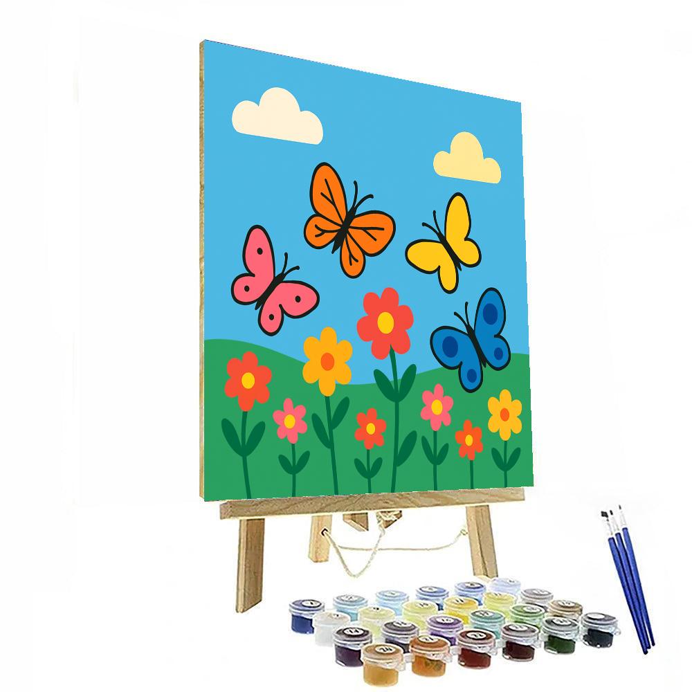 Peaceful Meadows Painting By Numbers Kit