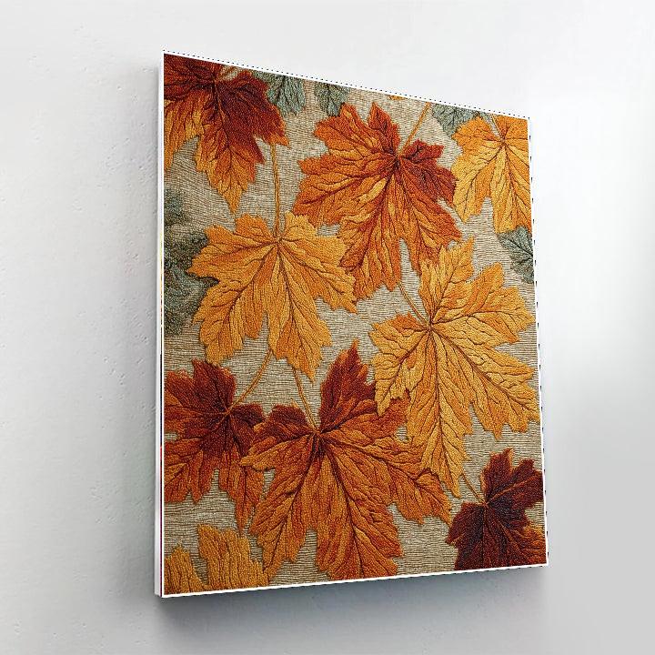 Autumn Stroll In The Park Numbered Painting Kits