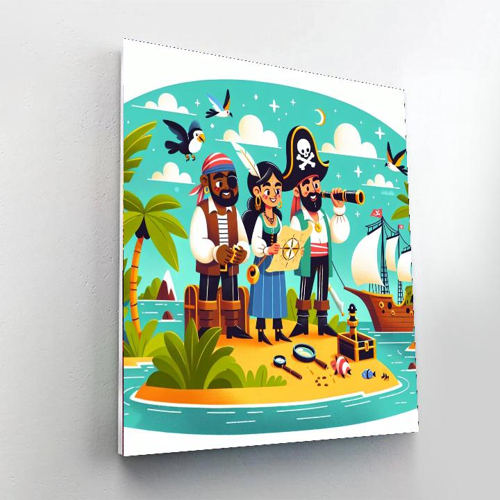 Mystic Cove Adventure DIY Paint By Numbers