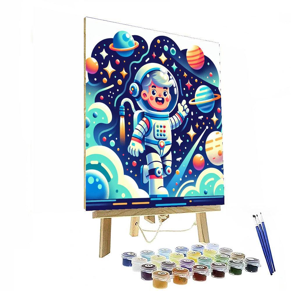 Space Cadet's Star Quest Paint By Numbers Kits