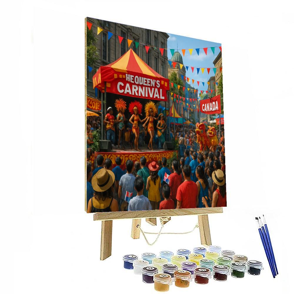 The Queen's Carnival - Canada DIY Paint By Numbers